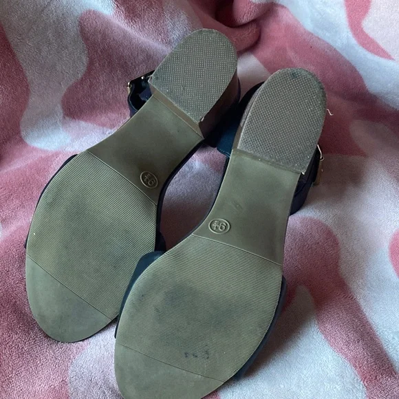 Merona Black Ankle Strap Sandals - Picture 10 of 10